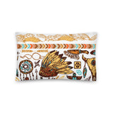 Iconic - Headdress Throw Pillow