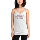 Strong Chiricahua Woman - Women's Racerback Tank