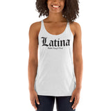 Latina - Resilient - Powerful - Proud - Women's Racerback Tank