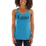 Latina - Resilient - Powerful - Proud - Women's Racerback Tank