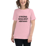 Strong Resilient Abenaki - Women's Relaxed T-Shirt