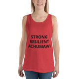 Strong Resilient Achumawi Unisex Tank Top