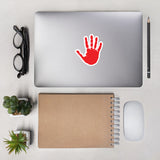 Red Hand MMIW - Bubble-free stickers