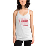 OK Colonizer - Have a Terrible Day - Women's Racerback Tank