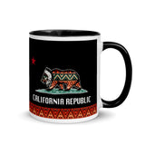 California Native Flag - Mug with Color Inside