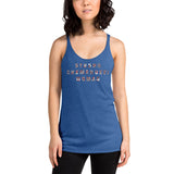 Strong Chemehuevi Woman - Women's Racerback Tank