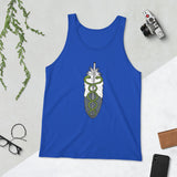 Healer Medicine Man / Woman Eagle Feather Unisex Tank Top