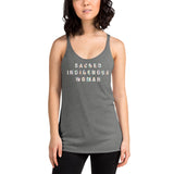 SACRED Indigenous Woman - Women's Racerback Tank