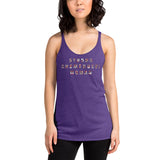 Strong Chemehuevi Woman - Women's Racerback Tank