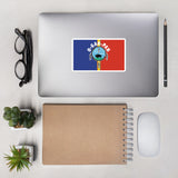 O-Gah-Pah Flag - Bubble-free stickers