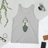Healer Medicine Man / Woman Eagle Feather Unisex Tank Top