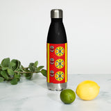 The Aroostook Band of Micmacs Flag - Stainless Steel Water Bottle - Mi'kmaq - Wabanaki - Abenaki