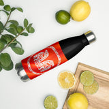 Haida Flag - Stainless Steel Water Bottle