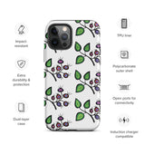 Sata Blueberries - Tough iPhone case