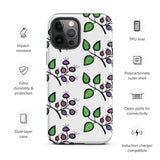 Sata Blueberries - Tough iPhone case