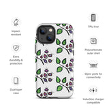 Sata Blueberries - Tough iPhone case