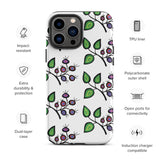 Sata Blueberries - Tough iPhone case