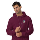 Kananesgi Man Super Hero - Unisex Eco Raglan Hoodie