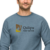 Qualipu First Nation - Embroidered Unisex Sueded Fleece Sweatshirt