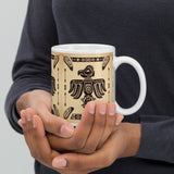 Pacific Northwest Eagle - White Glossy Mug