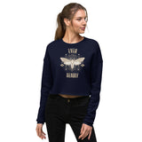 Ever Deadly Deaths Head Moth - Crop Sweatshirt