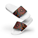 Sacred Baskets Print - Women's Slides