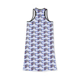 Buffalo Beadwork Print Women's Racerback Dress
