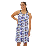 Buffalo Beadwork Print Women's Racerback Dress