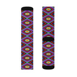 Bright Path Indigenous Print Socks