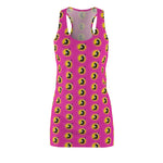 Women Warrior Print Women's Racerback Dress