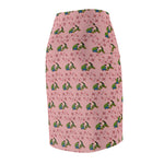 Tie My Moccasins Women's Pencil Skirt