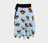 Huckleberry Gathering Basket Indigenous Designer Wrap Skirt