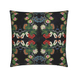 Eastern Woodlands Floral Beadwork Fruit & Roses Print Cushions