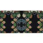 Eastern Woodlands Floral Roses and Fruit Beadwork Print Kenway Evening bag
