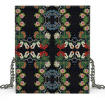 Eastern Woodlands Floral Roses and Fruit Beadwork Print Kenway Evening bag