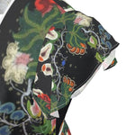 Eastern Woodlands Floral Roses & Fruit Tea Dress