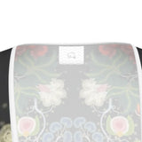 Eastern Woodlands Floral Roses & Fruit Tea Dress