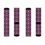 Bright Path Indigenous Print Socks