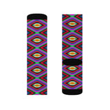 Bright Path Indigenous Print Socks