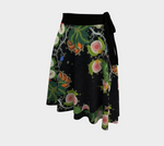 Roses & Eastern Woodland Floral Beadwork Wrap Skirt