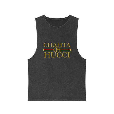 Chahta Hucci - Choctaw - Unisex Stonewash Tank Top