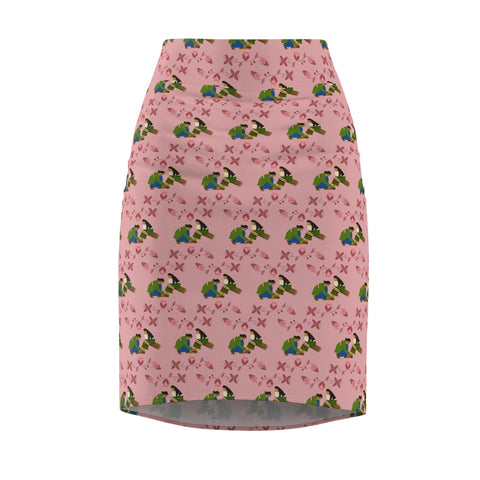 Tie My Moccasins Women's Pencil Skirt