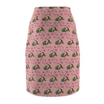 Tie My Moccasins Women's Pencil Skirt