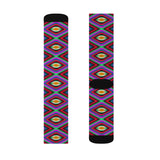 Bright Path Indigenous Print Socks