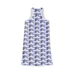Buffalo Beadwork Print Women's Racerback Dress