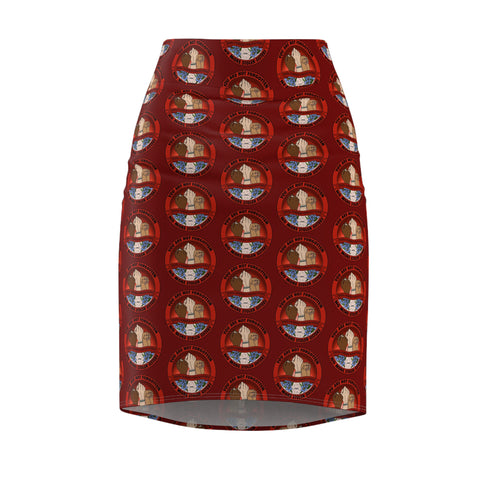 No More Stolen Sisters - Women's Pencil Skirt - MMIW