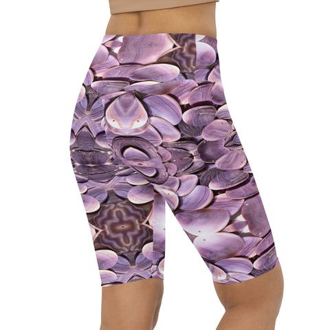 Wampum Shells I - Biker Shorts