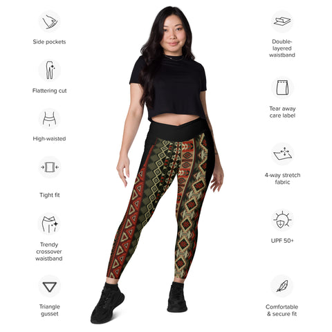 Teton - Crossover Leggings w/ Pockets