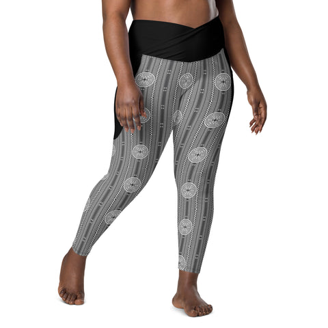 Gila - Crossover Leggings with Pockets