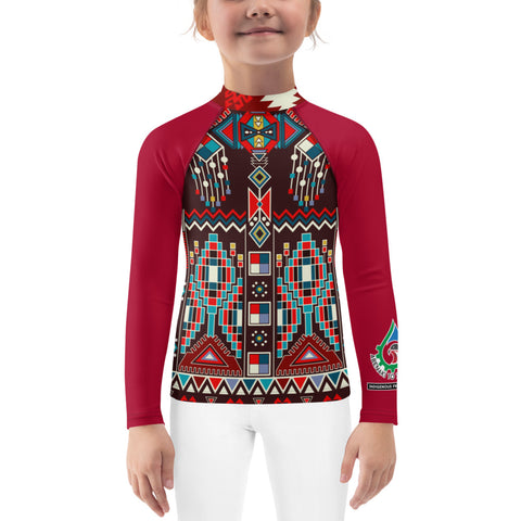 Four Corners - Kids Rash Guard